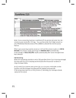 Preview for 22 page of Qualitel Eurofone 215 User Manual