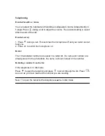 Preview for 12 page of Qualitel Eurofone C33H-B User Manual