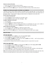 Preview for 5 page of Qualitel QT2511 Instruction Manual