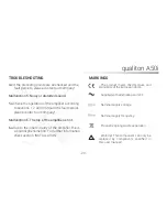 Preview for 22 page of qualiton A50i User Manual