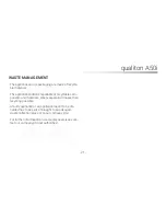 Preview for 23 page of qualiton A50i User Manual