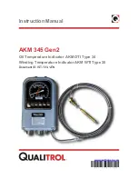 Qualitrol AKM 34/Gen2 OTI Instruction Manual preview