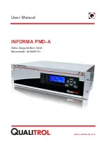 Preview for 1 page of Qualitrol INFORMA PMD-A User Manual