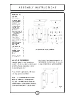 Preview for 5 page of Quality Craft M650-38A-OAK Instruction Manual