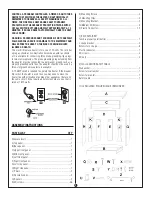 Preview for 2 page of Quality Craft MM480PG-47CW Instruction Manual