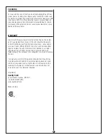 Preview for 8 page of Quality Craft MM480PG-47CW Instruction Manual