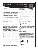 Quality Craft MM850P-28AHDW Instruction Manual preview