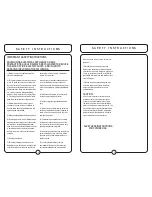 Preview for 2 page of Quality Craft NDF-65NB-3 Instruction Manual