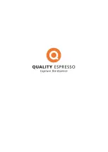 Предварительный просмотр 44 страницы Quality Espresso FUTURMAT SENSIUS Operating Instructions Manual