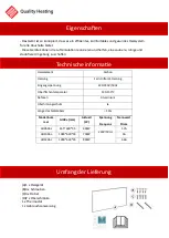 Предварительный просмотр 34 страницы Quality Heating QH-HH-L Manual