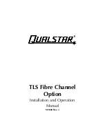 Предварительный просмотр 1 страницы Qualstar 501420-02-0 Installation And Operation Manual