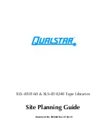 Preview for 1 page of Qualstar XLS-810160 Site Planning Manual