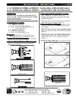 Preview for 2 page of Quam SYSTEM 16 Series Installation Instructions