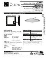 Quam SYSTEM 17 Series Manual предпросмотр