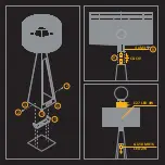 Предварительный просмотр 2 страницы Quan Garden Art QUADRO LAMP Instruction Manual