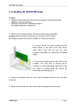 Preview for 7 page of Quancom ISA User Manual