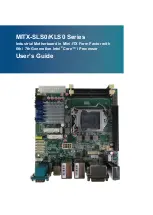 Quanmax MITX-SLS0/KLS0 Series User Manual предпросмотр