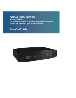 Quanmax QBOX-3300 Series User Manual preview