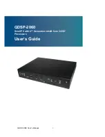 Quanmax QDSP-2060 User Manual preview