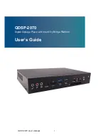 Quanmax QDSP-2070 User Manual предпросмотр