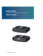 Quanmax QutePC-2000 User Manual preview