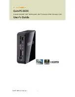 Quanmax QutePC?3020 User Manual предпросмотр