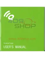 QuanSheng TG-K4AT User Manual предпросмотр