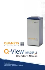 Quansys Q-View IMAGER LS Operator'S Manual preview