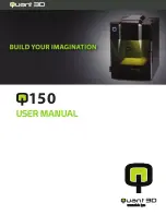 Предварительный просмотр 1 страницы Quant 3D Q150 User Manual