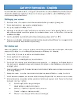 Preview for 2 page of Quanta Computer ctl GQE100 Safety Information & Regulatory Notices