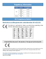 Preview for 6 page of Quanta Computer ctl GQE100 Safety Information & Regulatory Notices