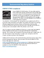 Preview for 11 page of Quanta Computer ctl GQE100 Safety Information & Regulatory Notices