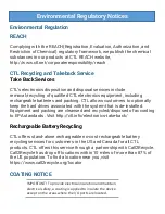 Preview for 12 page of Quanta Computer ctl GQE100 Safety Information & Regulatory Notices