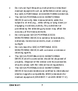 Preview for 8 page of Quanta Computer ecg103-K1 User Manual