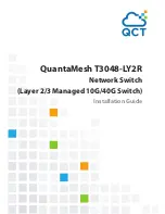 Preview for 1 page of QUANTA QuantaMesh T3048-LY2R Installation Manual