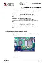 Preview for 49 page of Quantel Medical Optimus II Service Manual