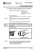 Preview for 57 page of Quantel Medical Optimus II Service Manual