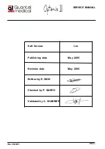 Preview for 67 page of Quantel Medical Optimus II Service Manual