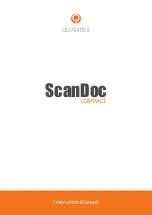 Preview for 1 page of Quantex ScanDoc Compact Instruction Manual