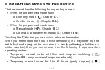 Preview for 21 page of Quantrax COMPUTHERM Q20 Operating Instructions Manual