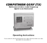 Quantrax COMPUTHERM Q5RF Operating Instructions Manual preview