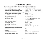 Предварительный просмотр 23 страницы Quantrax COMPUTHERM Q5RF Operating Instructions Manual