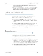 Preview for 25 page of Quantronix Cubiscan 110-XT Operation And Technical Manual