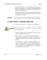 Предварительный просмотр 32 страницы Quantronix CubiScan 125 Operation And Technical Manual