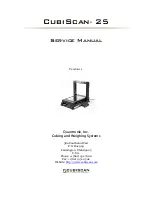 Quantronix CUBISCAN 25 Service Manual preview