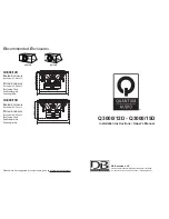 Quantum Audio Q3000/12D Installation Instructions & Owner'S Manual preview