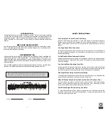 Предварительный просмотр 2 страницы Quantum Audio QRA2300 User Manual