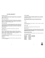 Предварительный просмотр 3 страницы Quantum Audio QRA2300 User Manual