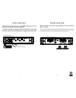 Предварительный просмотр 5 страницы Quantum Audio QXA2500PRO Installation And Owner'S Manual