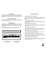 Предварительный просмотр 2 страницы Quantum Audio ULTRA SERIES Manual